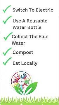 Top 5 Ways To Go Green