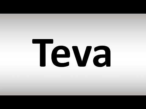 How to Pronounce Teva