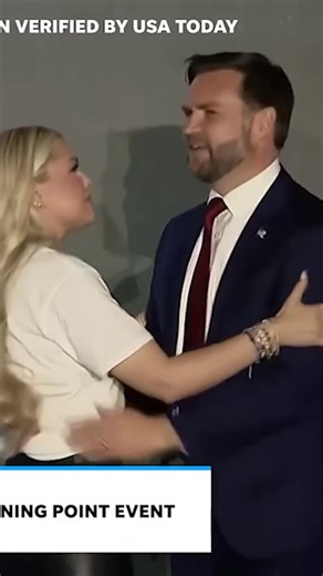 Erika Kirk Discusses Her Hug with VP JD Vance at AmericaFest