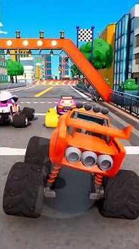 Blaze and the Monster Machines Race 1 #gameshorts #shortsgame