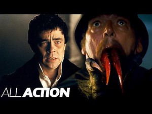 The Wolfman Bites Lawrence Talbot | The Wolfman (2010) | All Action