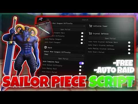 SAILOR PIECE Script Pastebin - AUTO FARM, RAID, SUN GOD, INSTANT KILL, DUNGEON & MORE!