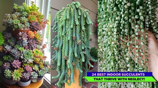 24 Best Indoor Succulents & Trailing Perennials for Easy Care