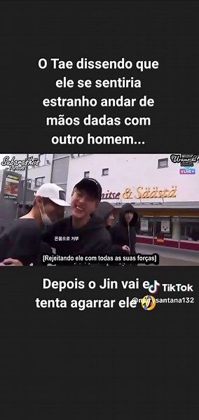 Ele tava só brincando #taehyung #bts #armybts_bangtan #foryoupage #foryou @Mary Santana @Mary Santana @Mary Santana