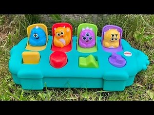FISHER PRICE Monster POP-UP Surprise Unboxing Counting Story Read Aloud Book