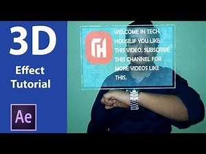 After Effects Tutorial: 3D Hologram Effect