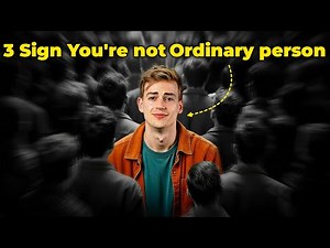 3 sign make you extraordinary person
