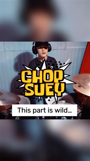 This Chop Suey part is wild… 🥁🔥