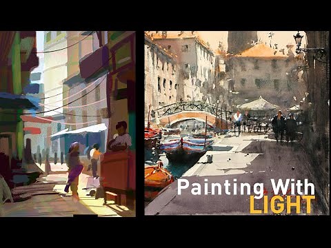 Painting with light: Contre-jour demo