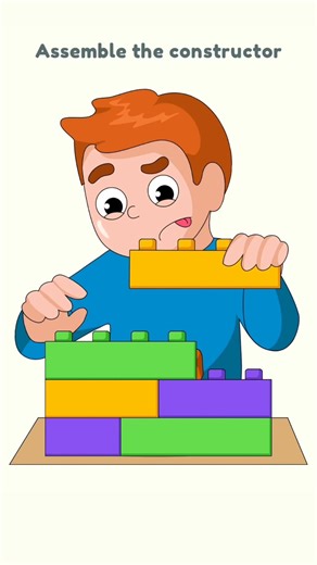 DOP 2 (Delete One Part) Assemble the constructor #dop2 #viral #shorts