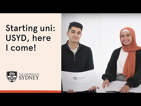 Starting uni: USYD, here I come!