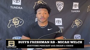Micah Welch’s first media interview at CU. Position: Running Back Height: 5-9 Weight: 205 Class: Freshman Hometown: Milledgeville, Ga. High School: Baldwin via #BrianHowell #BUFFTIME PODCAST / BuffZone.com #CUBuffs #ColoradoBuffaloes #CoachPrime #SkoBuffs #MicahSelch #BiggDoggChico #CUBuffsFootball | Bigg Dogg Chico • SportsTalk