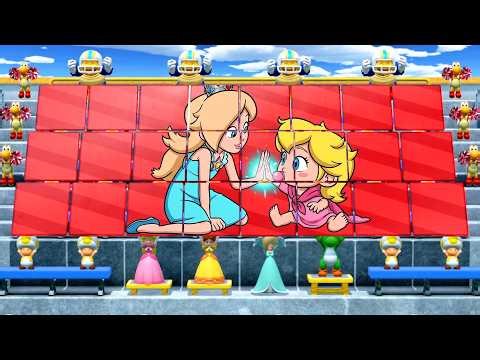 Mario Party Switch – Ultimate Rhythm Minigame Showdown - Peach Vs Daisy Vs Rosalina Vs Yoshi 4K UHD
