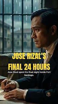 🔥Jose Rizal's Final 24 Hours #historyvault #historyshorts #philippinehistory #ytshorts #history