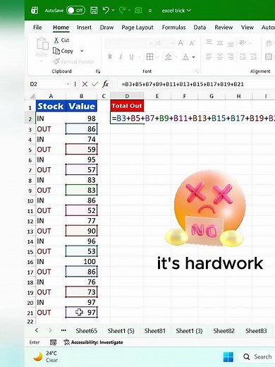 SumIf in Excel to Add Condition Based Numbers Fast and Easy#usa #trending #explorepage