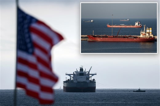 Drone strike torches oil tanker in Strait of Hormuz as Iran’s blockade halts global shipping