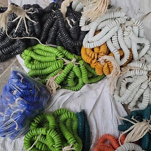 110 Medium African Spacer Beads - Etsy