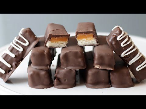 How to Make Twix Bars Copycat | Homemade Twix Candy Bars Recipe