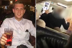 Fascist-saluting Brit who headbutted steward on Ryanair jet in mask row is caged