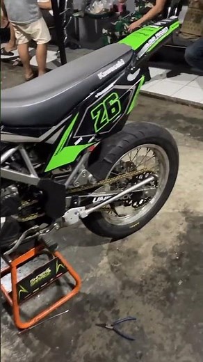 Installing Gears and Wide Discs on the Klx 150