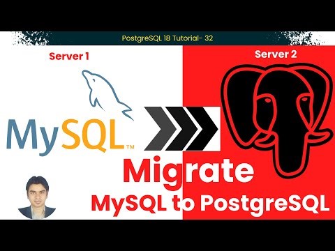MySQL to PostgreSQL Migration on Different Servers using pgloader |Ubuntu#PostgreSQL #MySQLMigration