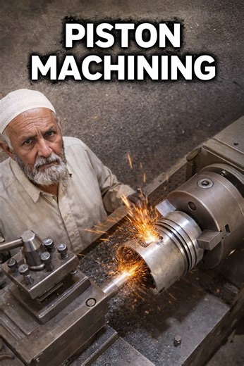 Mastering Engine Piston Machining with a Lathe