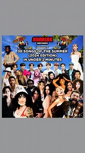 4 comments | ☀️ Summer soundtracks have never sounded sweeter thanks to 2024's seemingly never-ending supply of solid summer songs! Do YOU have a favourite 2024 #summer anthem? Comment below and let us know!  - #SunriseRecords  #Music #2024 #compilation | Sunrise Records | Facebook