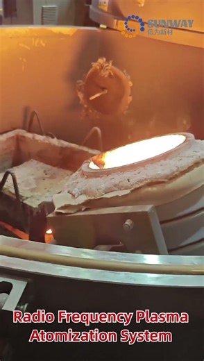 Gas Atomization Powder Equipment | Spherical Superalloy Powder Production Process #3d
