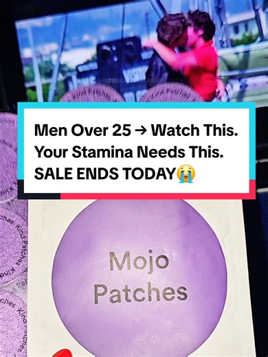 Men… if your stamina drops halfway through the day, these Mojo Patches actually help keep your natural vitality and drive going. Steady-release ingredients, clean formula, and a super simple way to support all-day stamina without energy crashes. … #fyp #abbydames #tiktokshopjumpstartsale #newyearnewme #mojopatches men’s stamina support, men’s vitality patch, daily stamina patch for men, Mojo patches for men, Kind Patches Mojo, stamina-boosting support for men, natural stamina for men, energy and