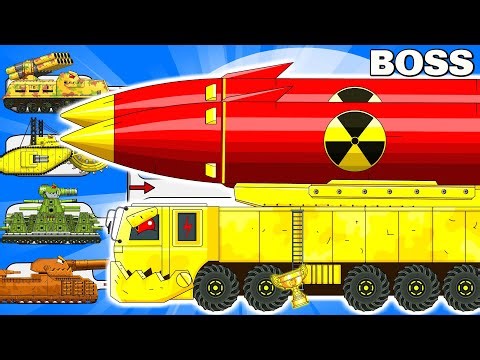 WHO WILL WIN? THE MOST EPIC MATCH OF Container MZKT ROCKET vs MEGA Tank