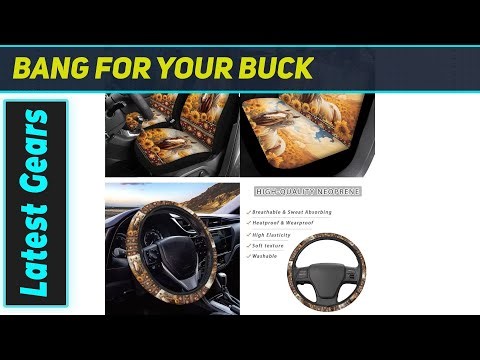 `Aztec Horse Car Accessories: Western Style Upgrade!