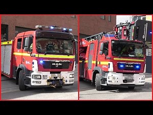 [Bristol - Avon Fire & Rescue] Rescue Pump & Turntable Ladder - Temple Fire Station