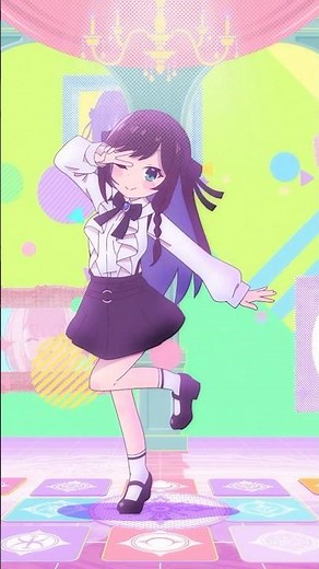 【アニメED映像が話題に⚡】 #ナナヲアカリ「#明日の私に幸あれ」配信中🎧 ぜひみなさんも踊ってみてくださいね💃🏻 ‪@nanaoakariSMEJ‬