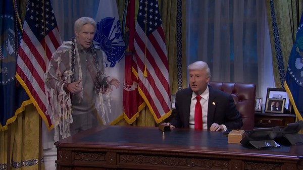 SNL’s Trump and Will Ferrell as Epstein’s ghost sing ‘Just the Two of Us’ in season finale