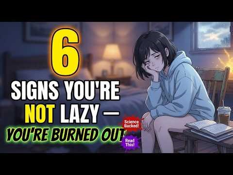 You’re Not Lazy, You’re Burned Out: 6 Science-Backed Signs