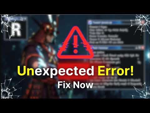 How to Fix An Unexpected Error Has Occurred Code in Rise of the Ronin