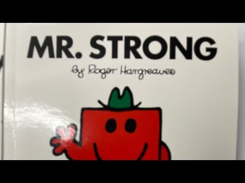 Mr. Men book 26 Mr. Strong children’s bedtime story read aloud in an English accent.