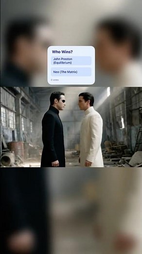 The Matrix vs Equilibrium (Neo Fights John Preston) #thematrix #equilibrium #shortsfeed
