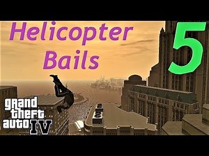 GTA 4 Helicopter Bails 5 - GTA 4 ( Euphoria Showcase)