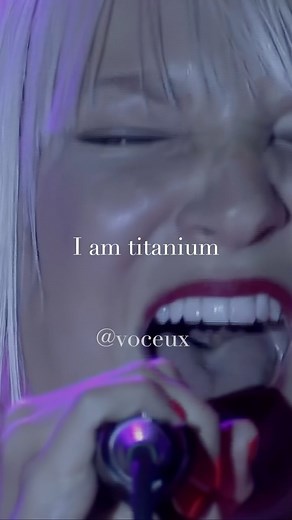 Sia - Titanium #acapella #vocalsonly #voice #voceux #vocals #music #house #davidguetta #sia #titanium | Voceux