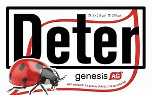 Deter natural insect repellant for crops