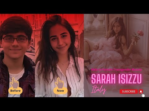Young Italian Male to female Transgender girl Sarah Isizzu #trasgender #lgbt #mtf