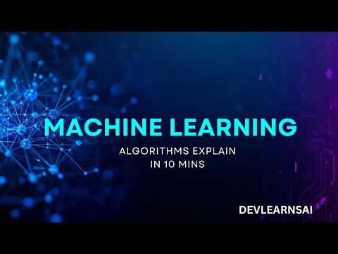 Machine Learning Algorithms Explained in 10 Minutes | Complete Beginner's Guide