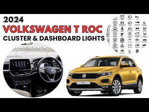 2024 Volkswagen T Roc Cluster Display & Dashboard Warning Indicators Guide