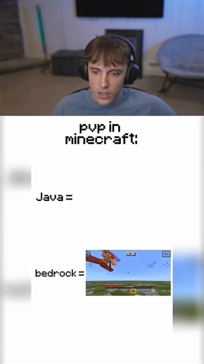 Java PVP Vs Bedrock PVP Which is Better?🤔