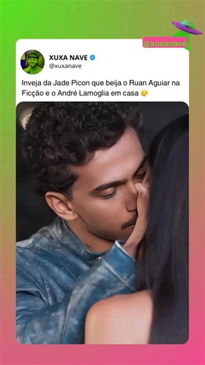 Xuxa Nave on Instagram: "E eles dois sortudos em poder beijar a Jade Picon 😮‍💨 Siga @xuxanave para mais conteúdos 🎥: Rede Globo - Tudo Por Uma Segunda Chance"