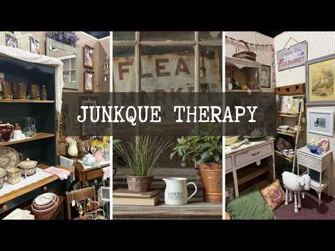 Tag along As I Shop The Vintage Goods Antique Store Plus A Red Racks
