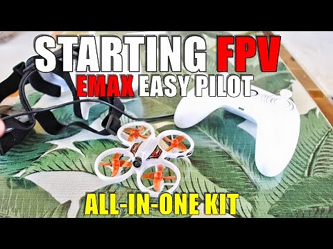 EMAX EASY PILOT Beginner FPV Drone KIT Review - EVERYTHING YOU NEED to START FLYING for under $100