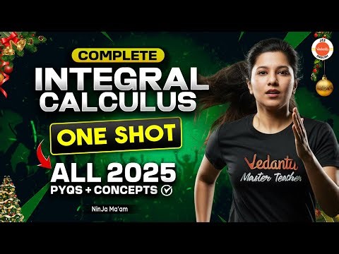 Complete Integral Calculus in Oneshot | All PYQs of 2025 Modelwise+Concepts | Class 12 | Namrata Mam