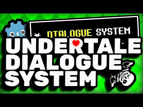 Undertale style Dialogue System | Godot 4.4